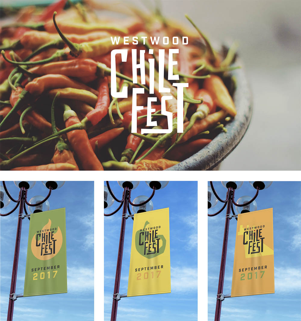 Chile Fest banners